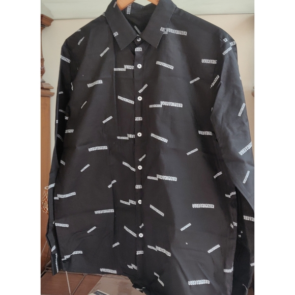 None Other - 💰sold💰COPY - Men's twill printed shirt